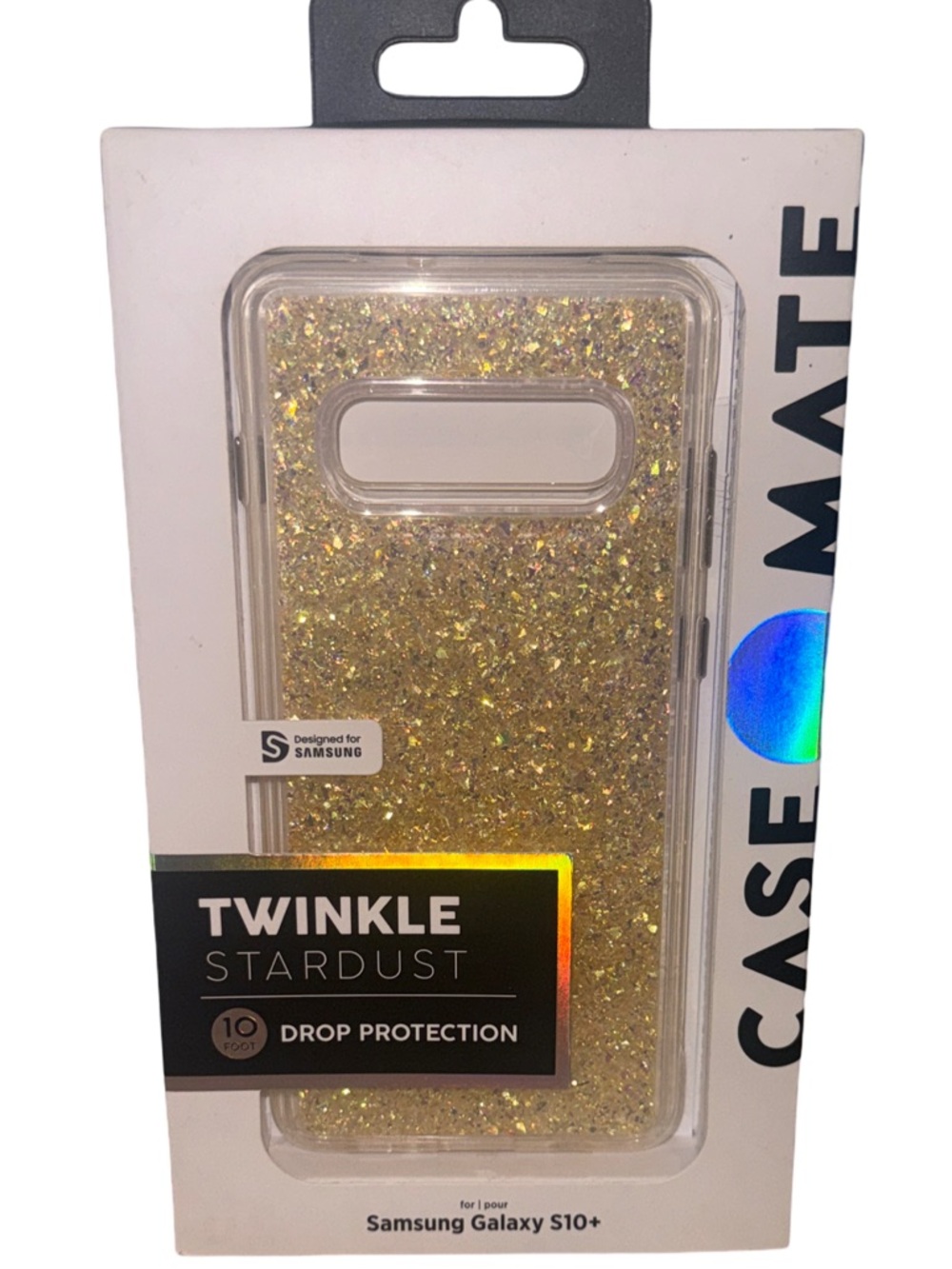 Case Mate Twinkle Stardust Case for Samsung Galaxy S10+ 
Gold Twinkle
New in Box